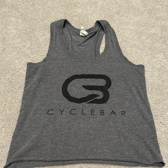 CycleBar Gray Tank Top - Picture 1 of 1